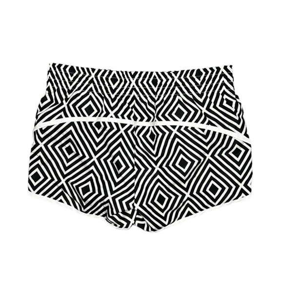 Geometric Loose Athletic Shorts - Picture 2 of 4